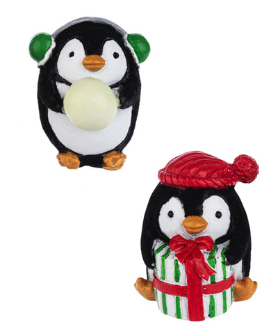 Holiday Penguin Charm