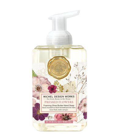Michel Design Works Pressed Flowers Foaming Hand Soap