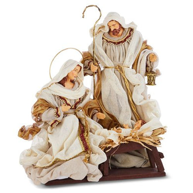 Winter White Holy Family - Nativity Set