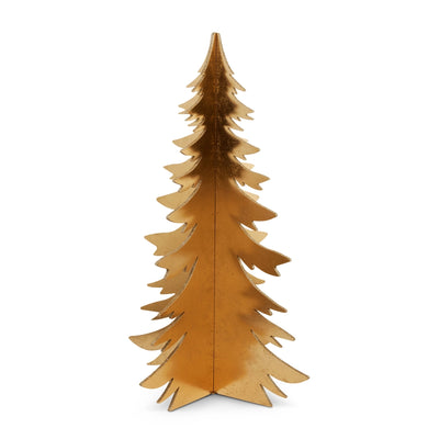 Gold Metallic 3D Tree Large