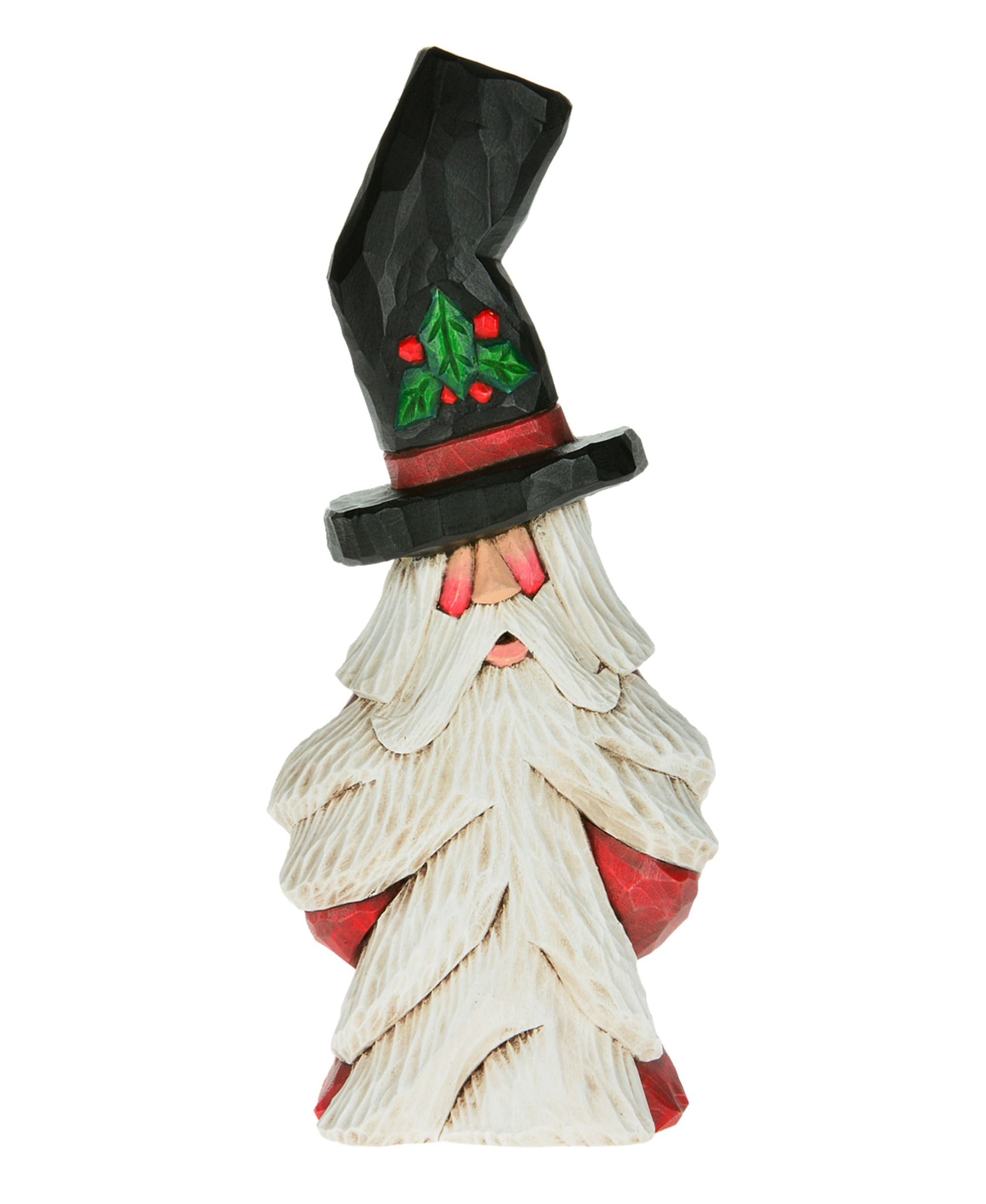 Cottage Carvings Stovepipe Tall Hat Santa