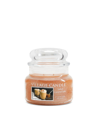 Village Candle Salted Caramel Latte 9.25 oz Candle