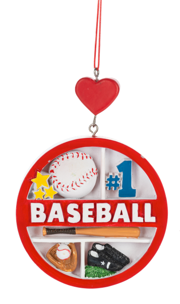 Sports Collage Ornaments