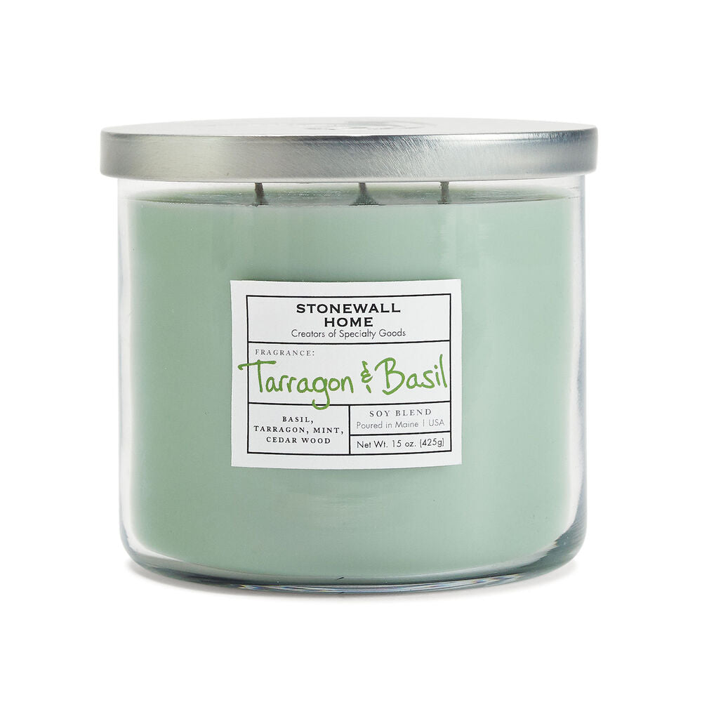 Stonewall Home Tarragon & Basil Candle