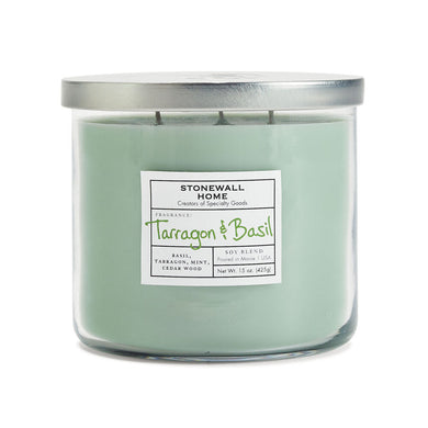 Stonewall Home Tarragon & Basil Candle
