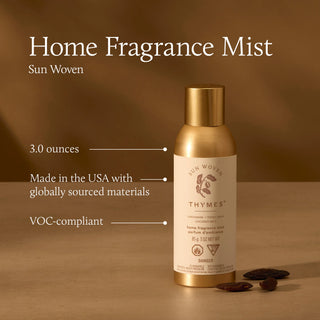 Thymes Sun Woven Home Fragrance Mist