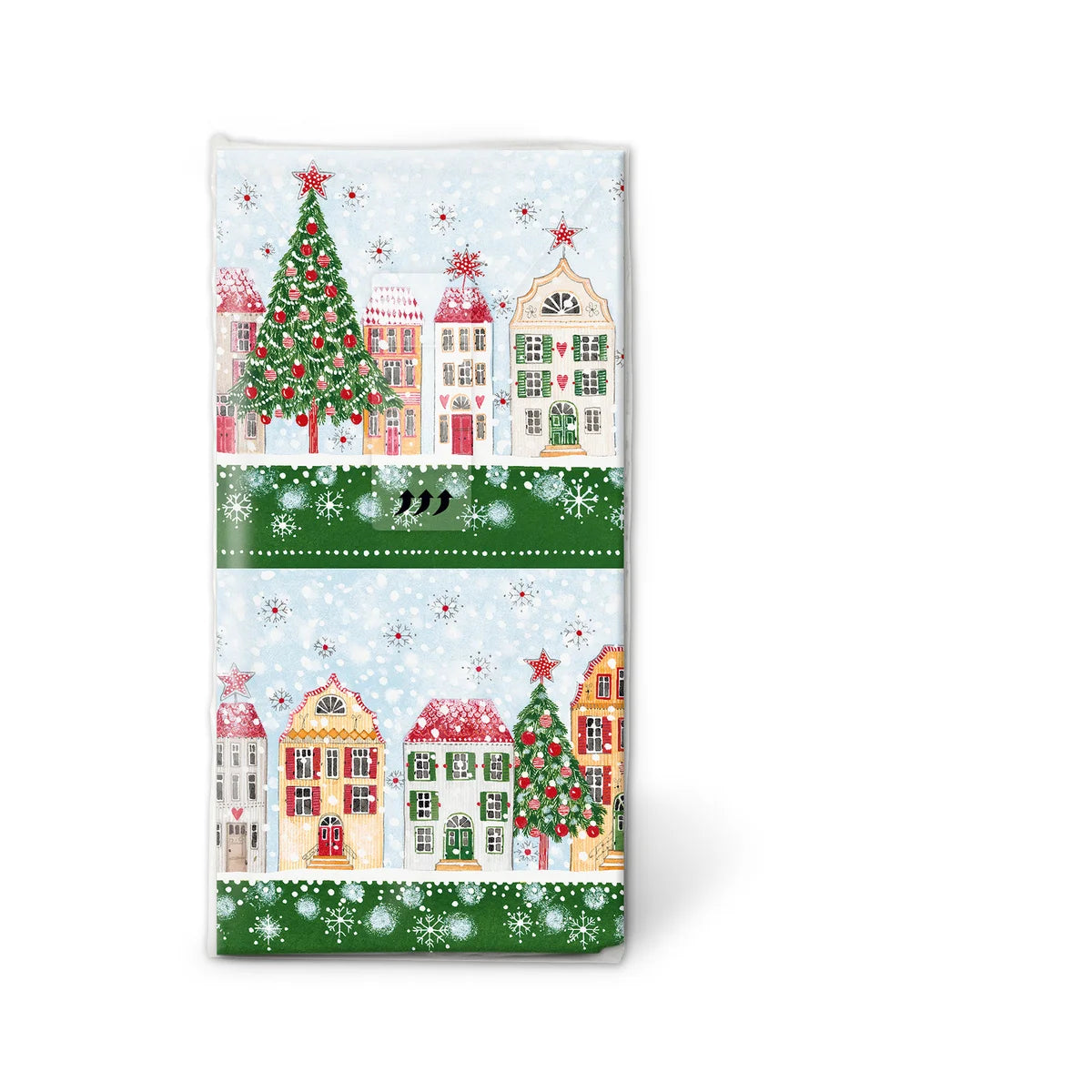Christmas Town Pocket Tissue