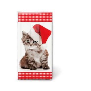 Santa Kitty Pocket Tissue