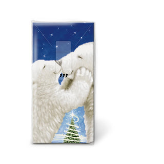 Polar Bear Kiss Pocket Tissue
