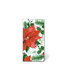 Floral Christmas Pocket Tissue