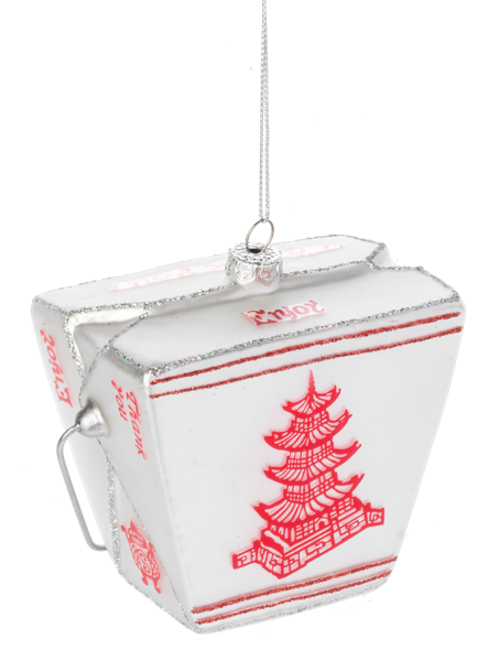 Chinese Takeout Box Ornament