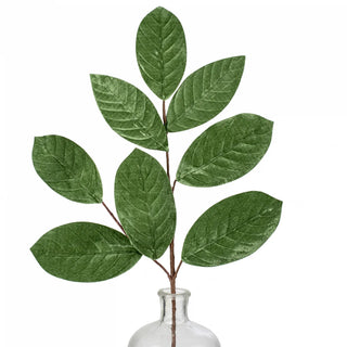 Velvet Magnolia Leaf Pick