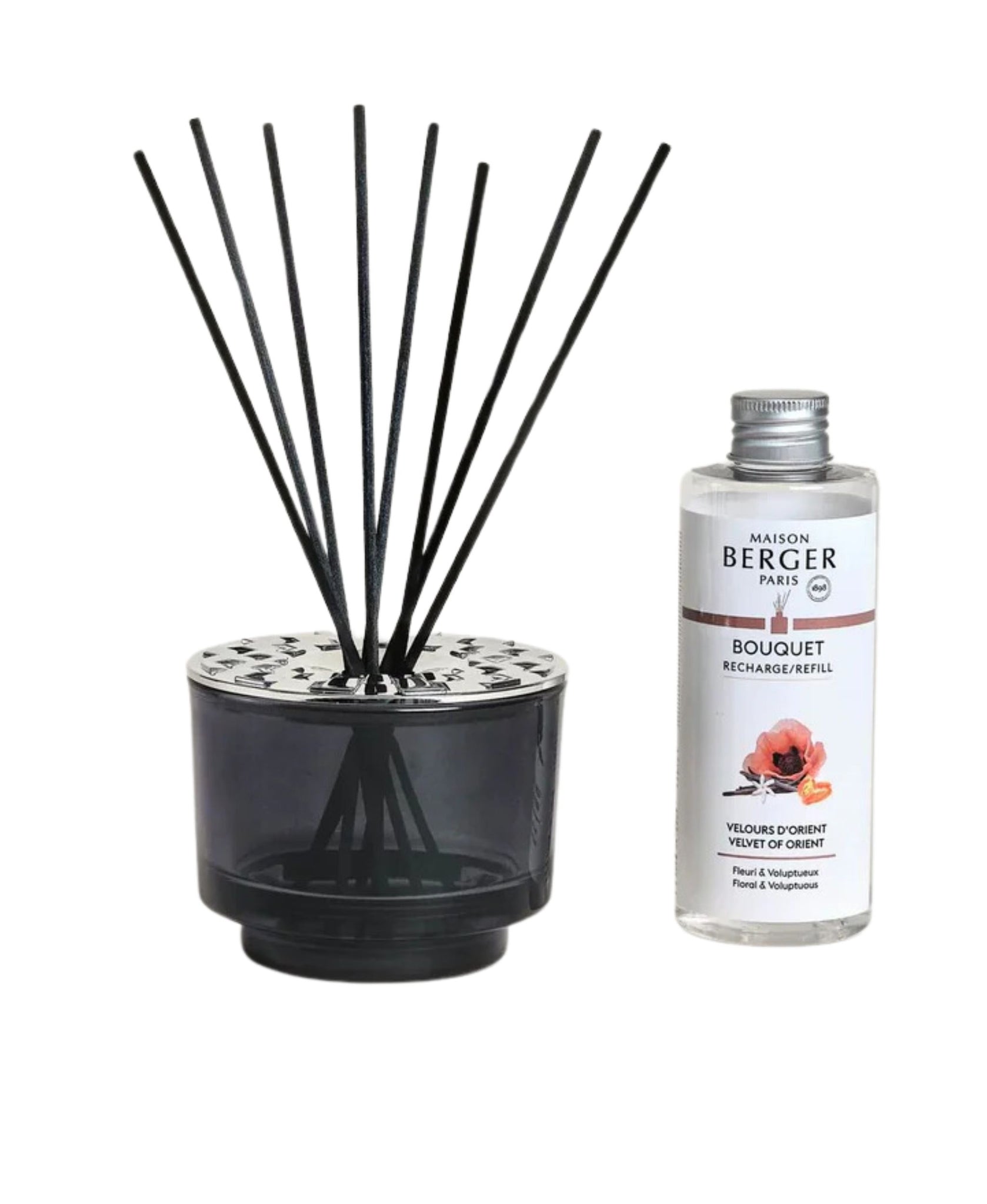 Maison Berger Paris: Velvet Of Orient Bouquet Grey 180 ml