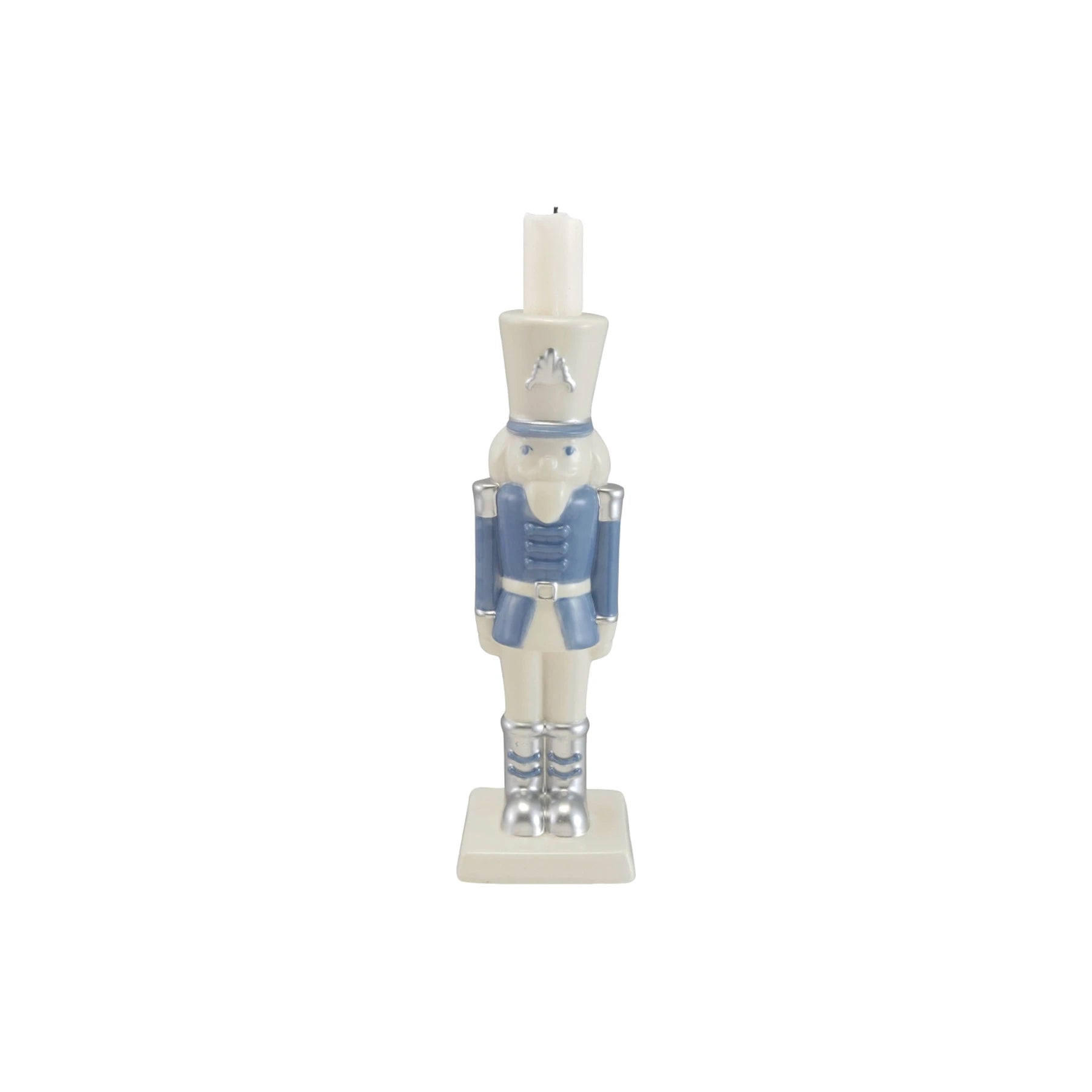 Ceramic Nutcracker Shaped Taper Candle Holder