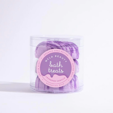 Lavender Vanilla Bath Treats (3pc Bath Bomb Set) by NCLA