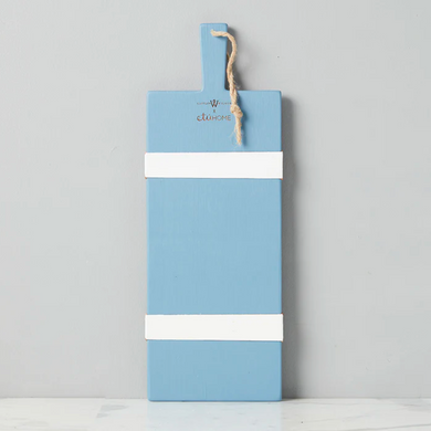 Etu Home Caitlin Wilson French Blue/White Rectangle Mod Charcuterie Board - Small