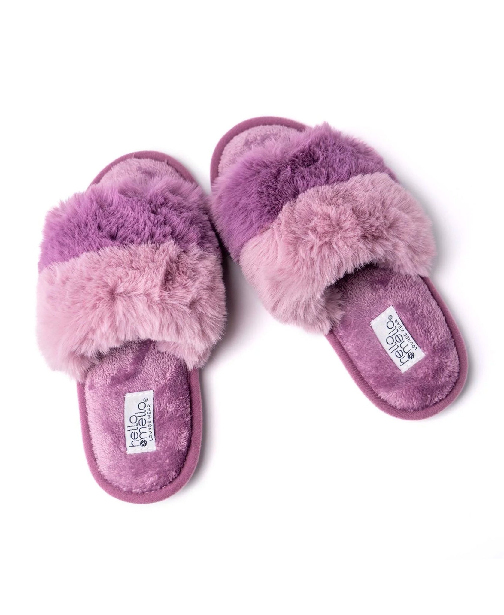 Cotton Candy Puff Slippers