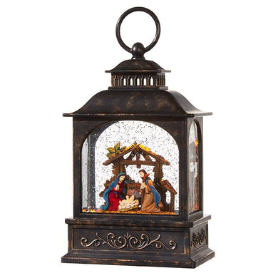 Nativity Water Lantern - Black