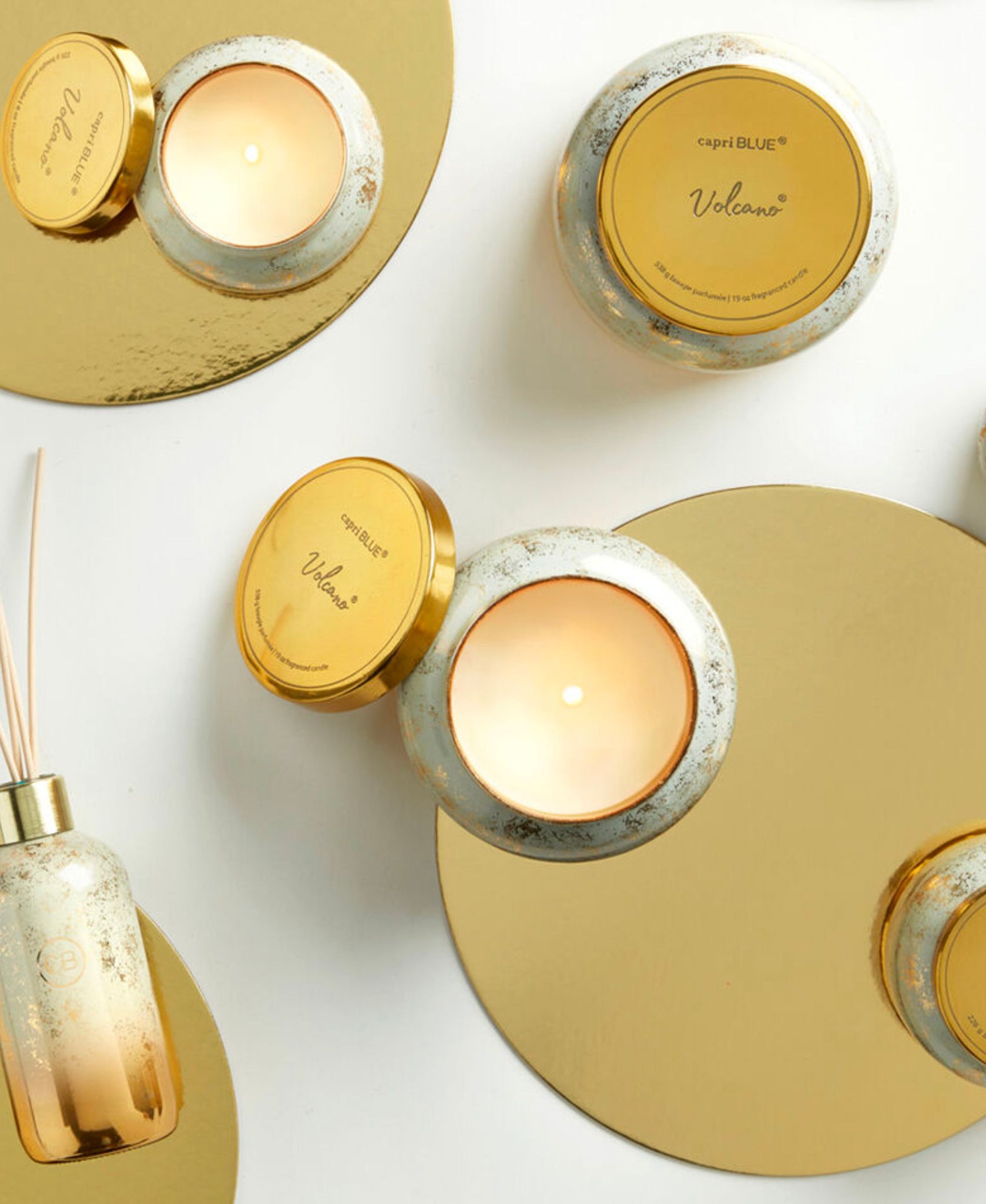 Capri Blue Volcano Glimmer Petite Jar Candle