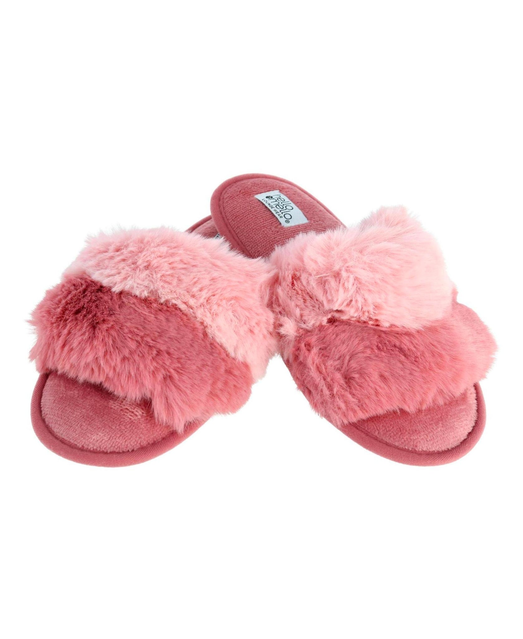 Cotton Candy Puff Slippers