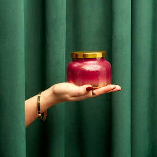 Capri Blue Tinsel & Spice Glimmer Signature Jar, 19 oz