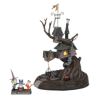 Department 56 Nightmare Before Christmas: Lock, Shock and Barrel Treehouse Figurine