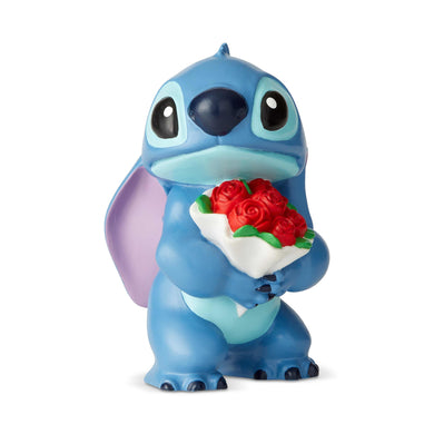 Stitch With Flowers Mini Figurine