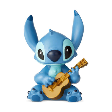 Stitch With Guitar Mini Figurine