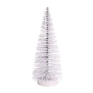 Bottle Brush Tree Small - White