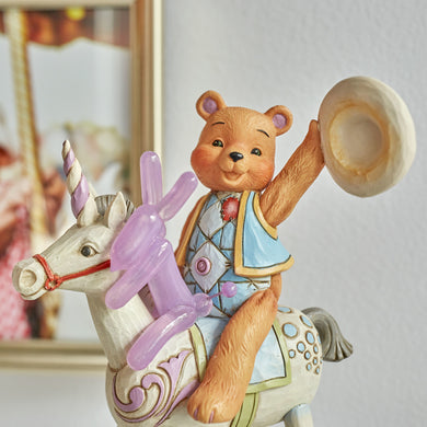 Button & Squeaky On Unicorn