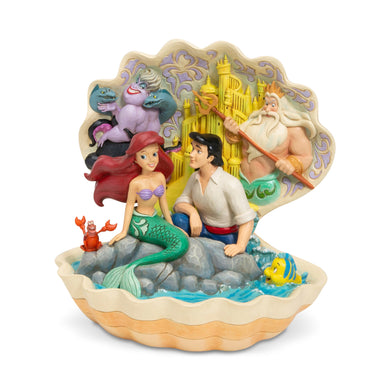 Jim Shore The Little Mermaid Shell Scene