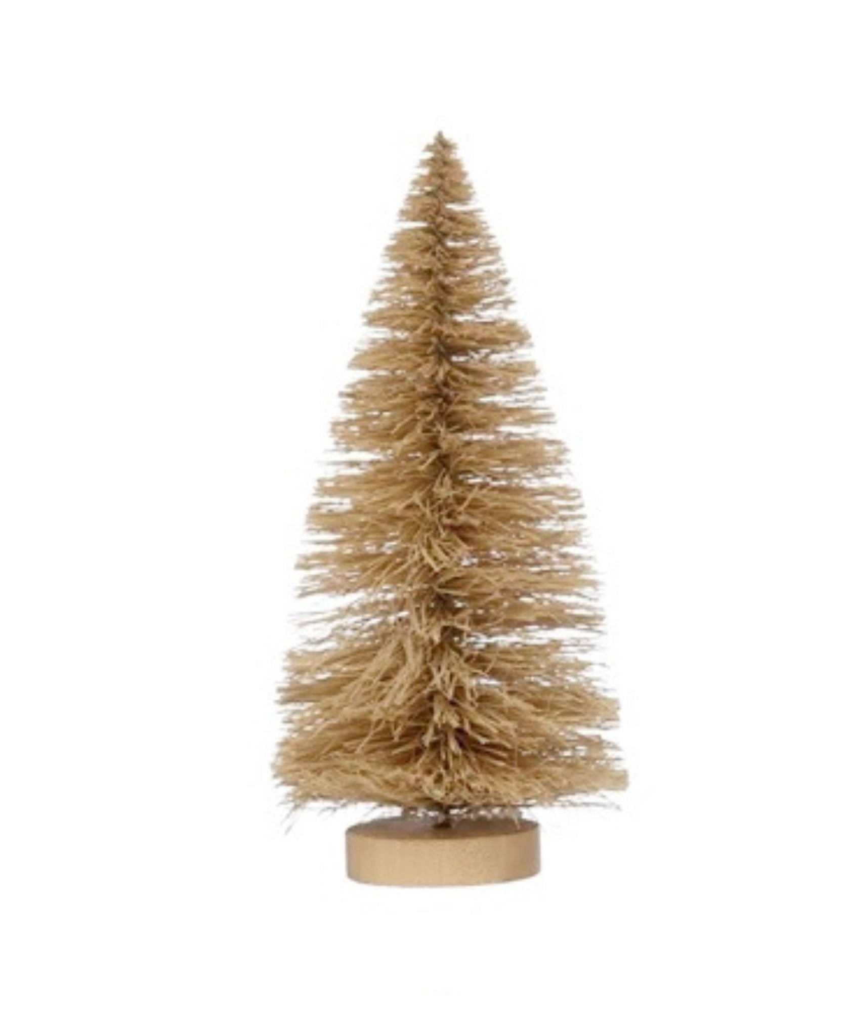 Sisal Bottle Brush Trees with Trunk, 6 Colours
