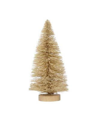 Sisal Bottle Brush Trees with Trunk, 6 Colours
