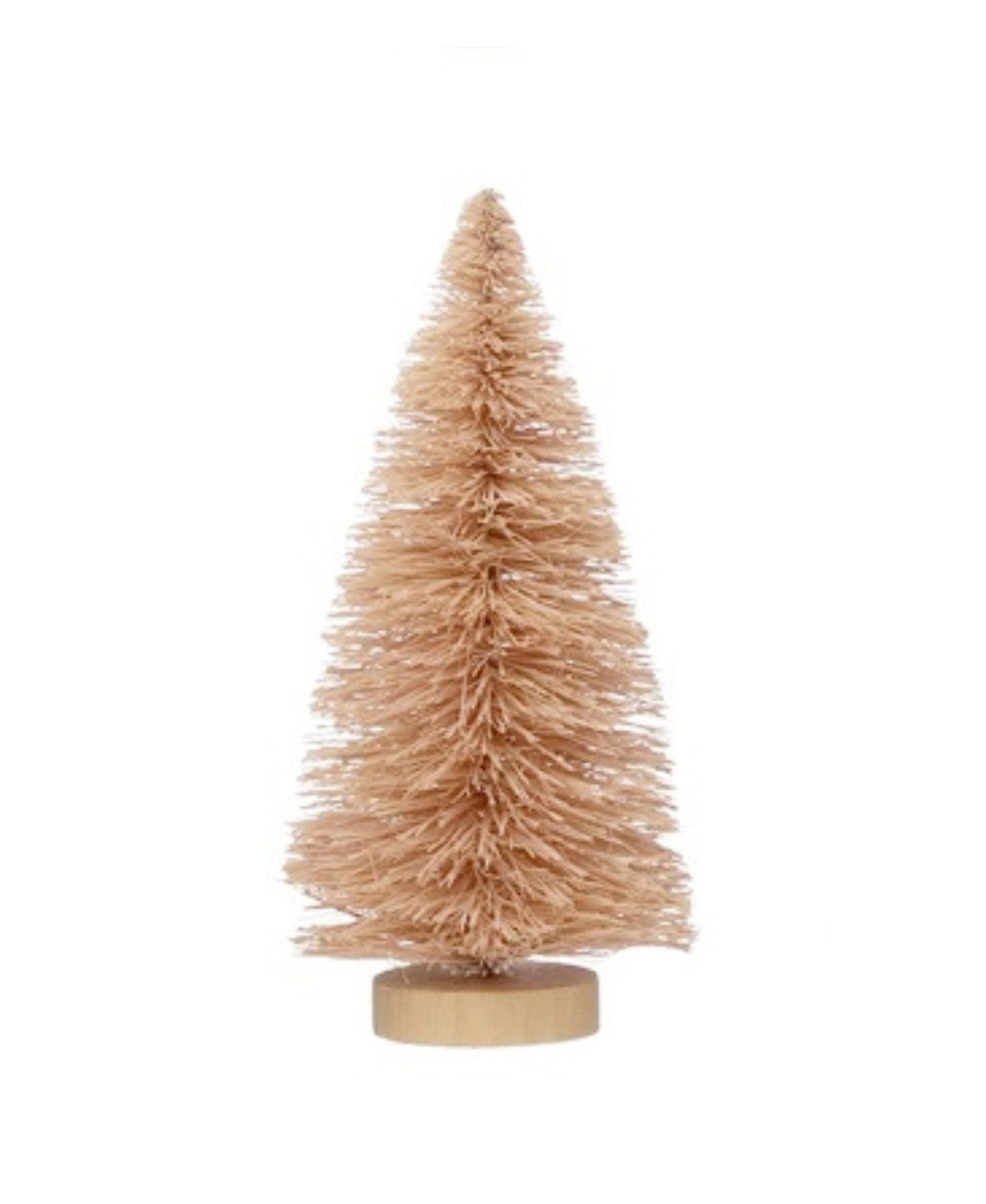 Sisal Bottle Brush Trees with Trunk, 6 Colours