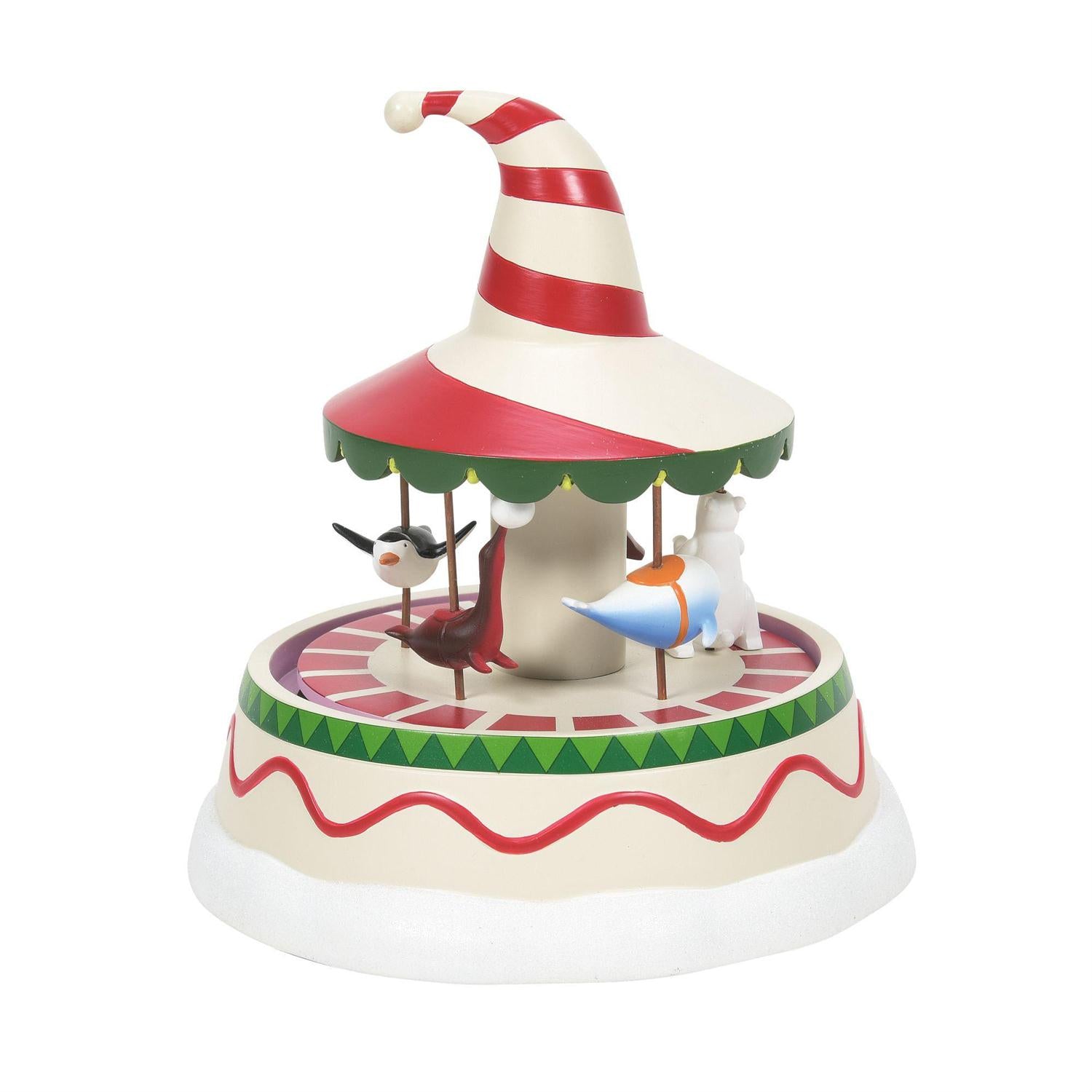 Department 56 Village Nightmare Before Christmas Christmas Town Carousel Figurine