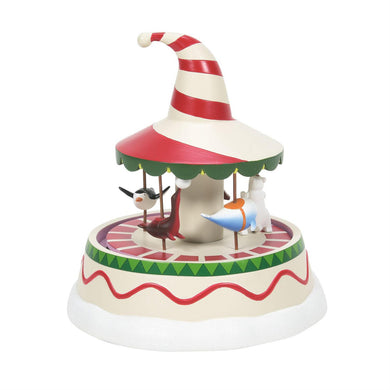 Department 56 Village Nightmare Before Christmas Christmas Town Carousel Figurine