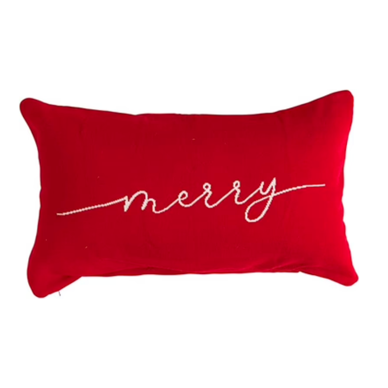 Cotton Lumbar Pillow with