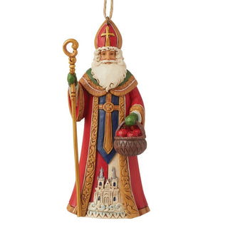 Jim Shore Santas Around The World: Czech Santa Hanging Ornament