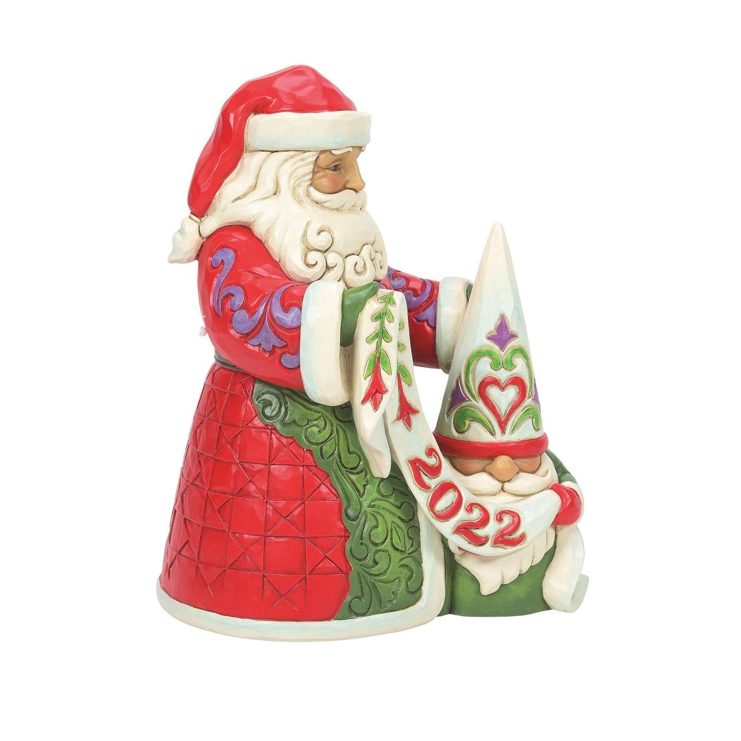 Jim Shore Heartwood Creek 2022 Santa Figurine