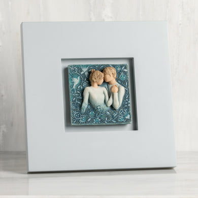 Willow Tree Duet Framed Plaque