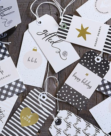 Christmas Gift Tag Book - Modern Holiday