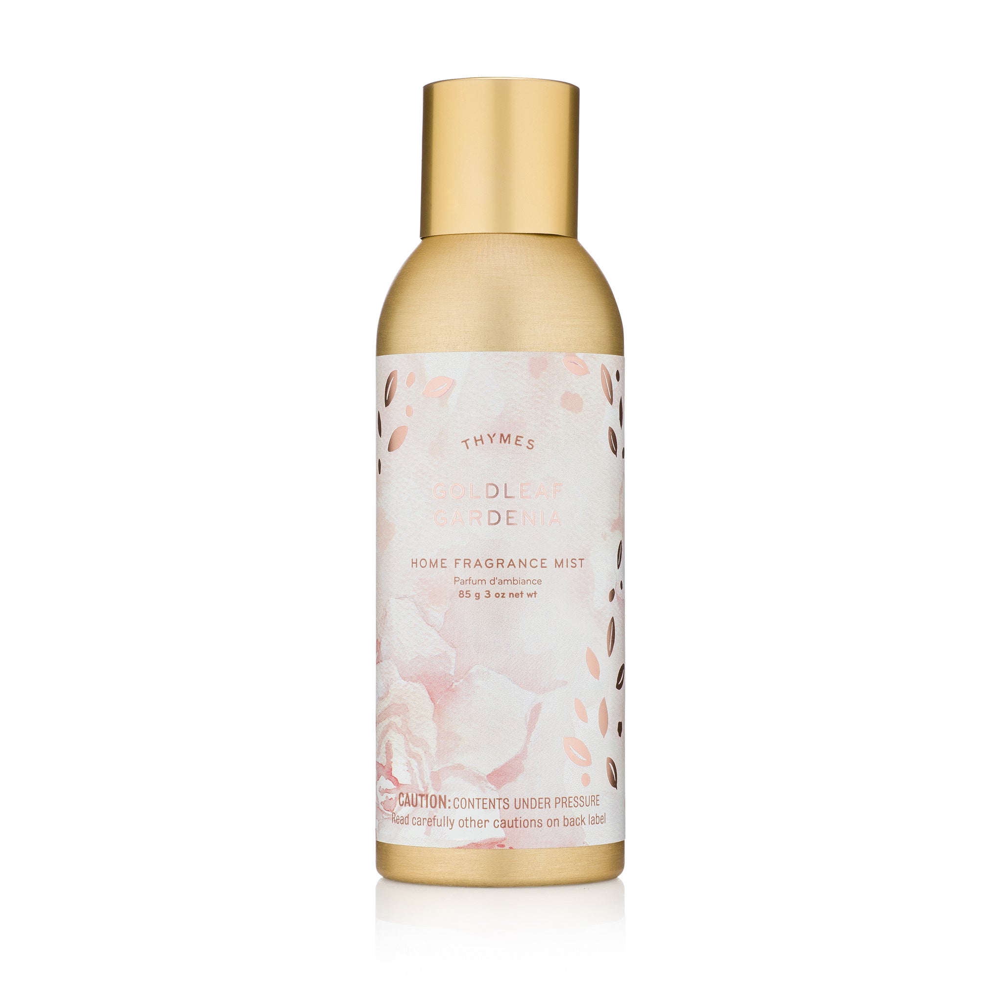 Thymes Goldleaf Gardenia Home Fragrance Mist