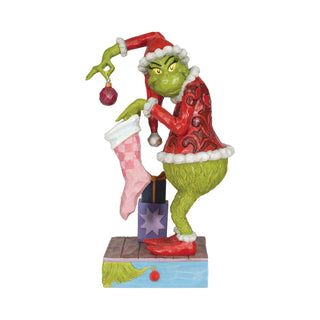 Jim Shore Grinch Stealing Ornament Figurine