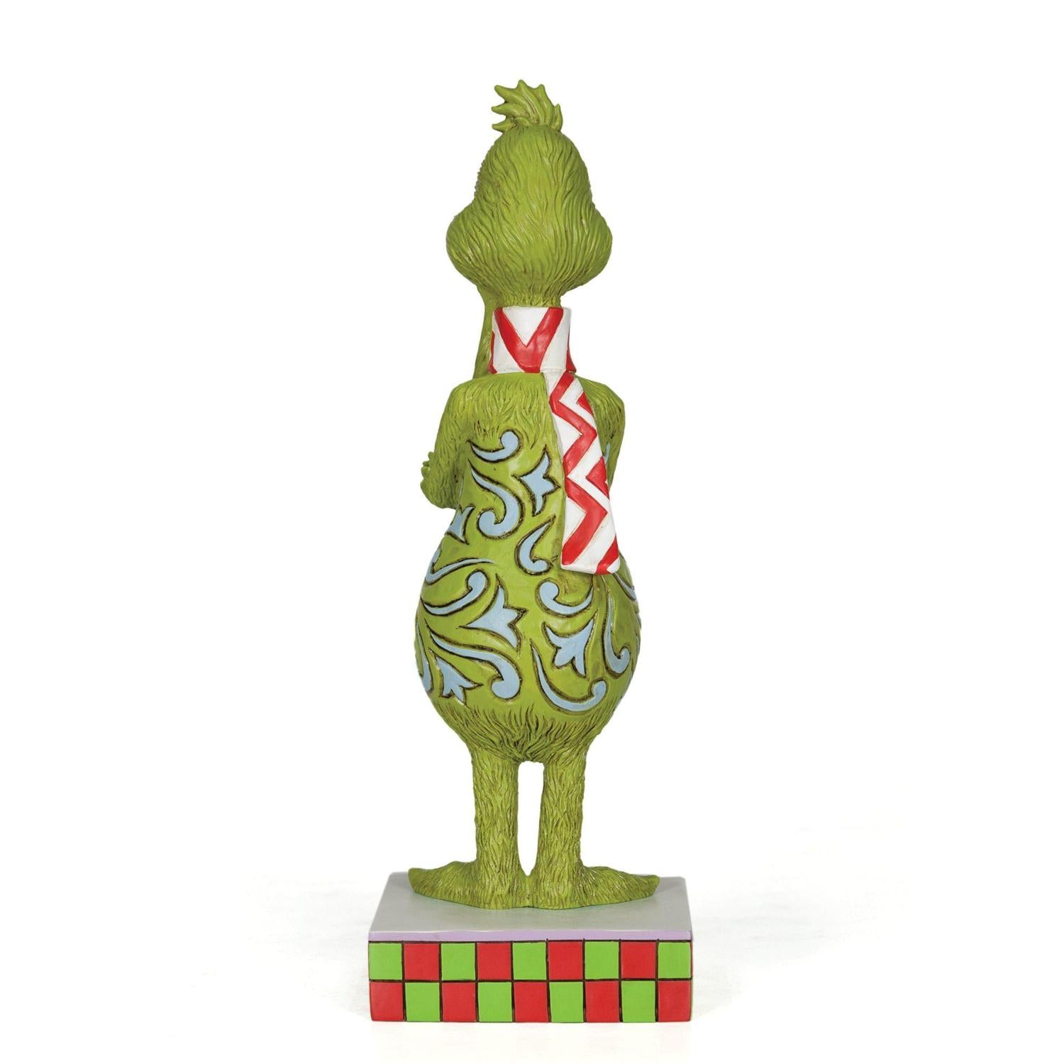 Jim Shore Grinch With Long Scarf Figurine