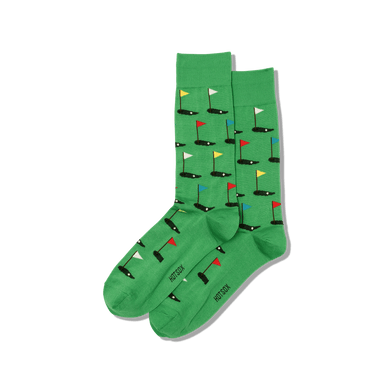 Hotsox Men's Golf Crew Socks
