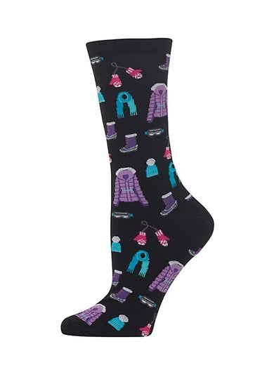 Hotsox Women's Ski Clothes Crew Socks