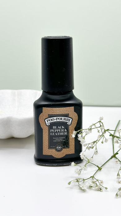 Poo-Pourri Before You Go - Black Pepper & Leather