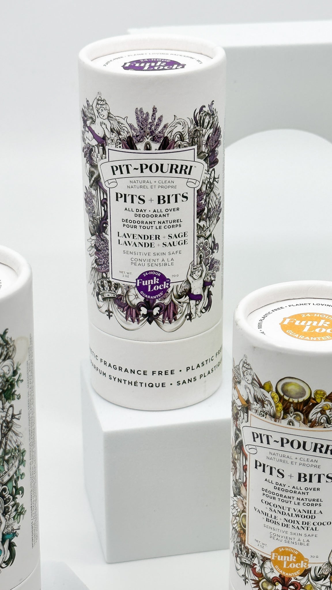 Pits + Bits All Day + All Over Deodorant (All Natural)