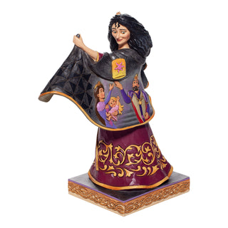 Jim Shore Disney Rapunzel Mother Gothel With Scene 'Maternal Malice'