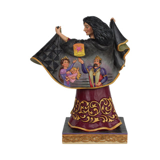 Jim Shore Disney Rapunzel Mother Gothel With Scene 'Maternal Malice'